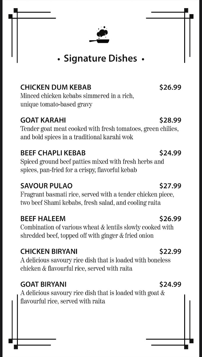 Menu Spice & Spoon-1