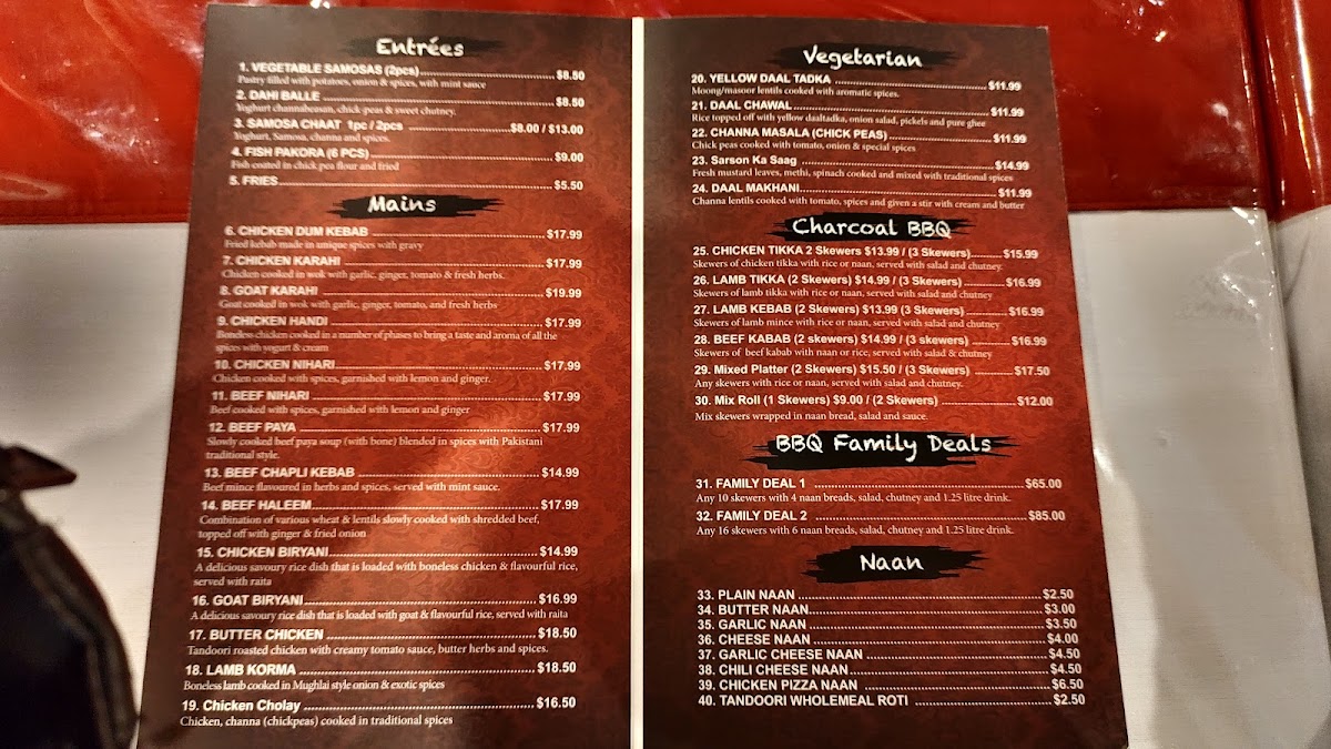 Menu Spice & Spoon-10