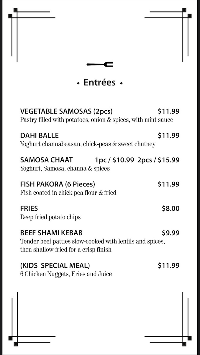 Menu Spice & Spoon-5