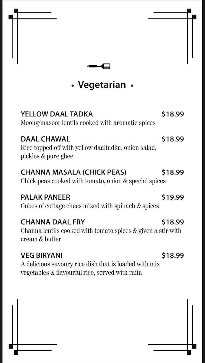 Menu Spice & Spoon-6